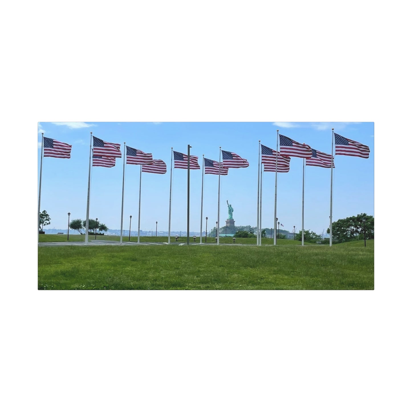Statue of Liberty Canvas Wall Art - Patriotic Decor