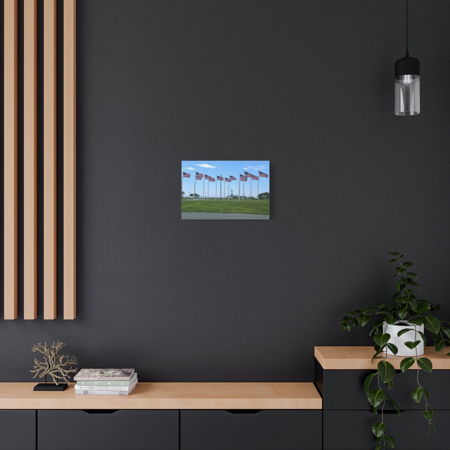 Statue of Liberty Canvas Wall Art - Patriotic Decor