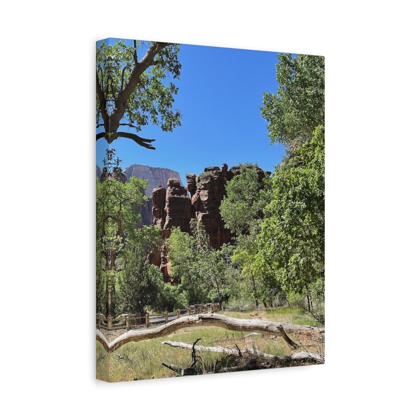 Stretched Canvas Art - Scenic Nature Landscape