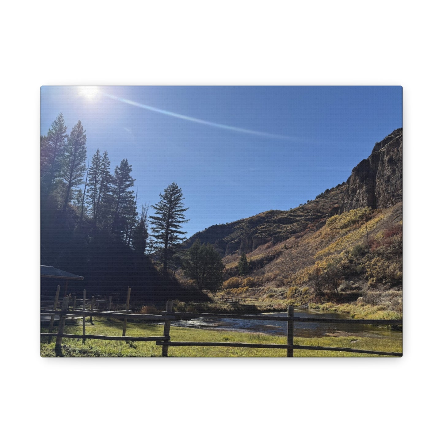 Scenic Nature Canvas Print - Relaxing Landscape Wall Art