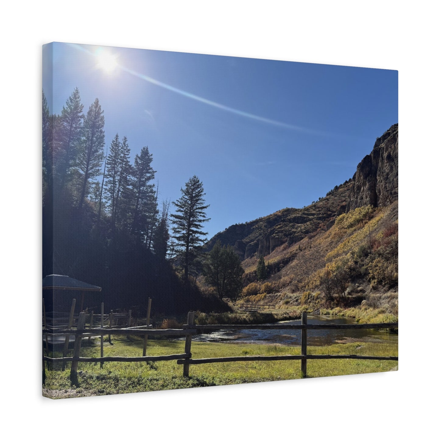 Scenic Nature Canvas Print - Relaxing Landscape Wall Art