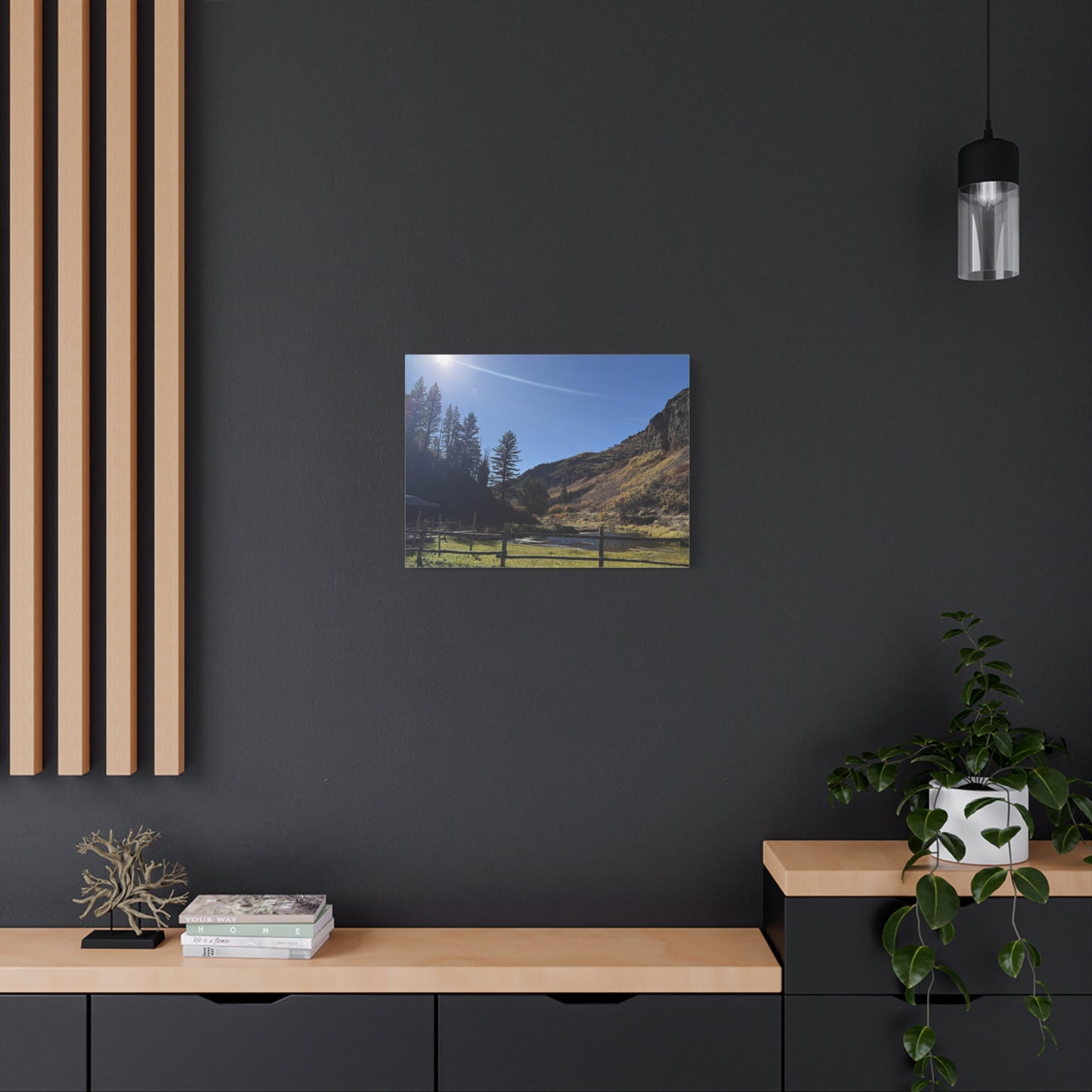 Scenic Nature Canvas Print - Relaxing Landscape Wall Art