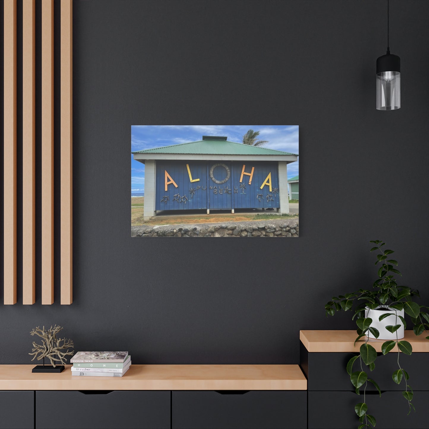 Aloha Beach Gallery Canvas Art | Tropical Home Decor
