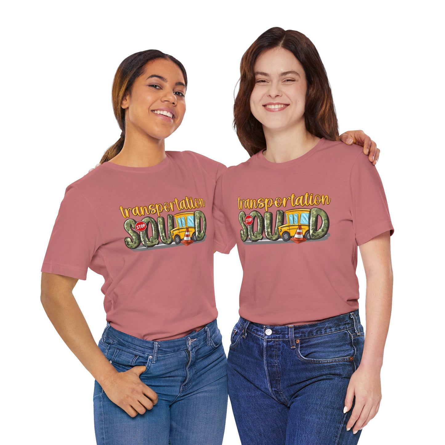 Funny Transportation Squad Unisex Jersey Tee
