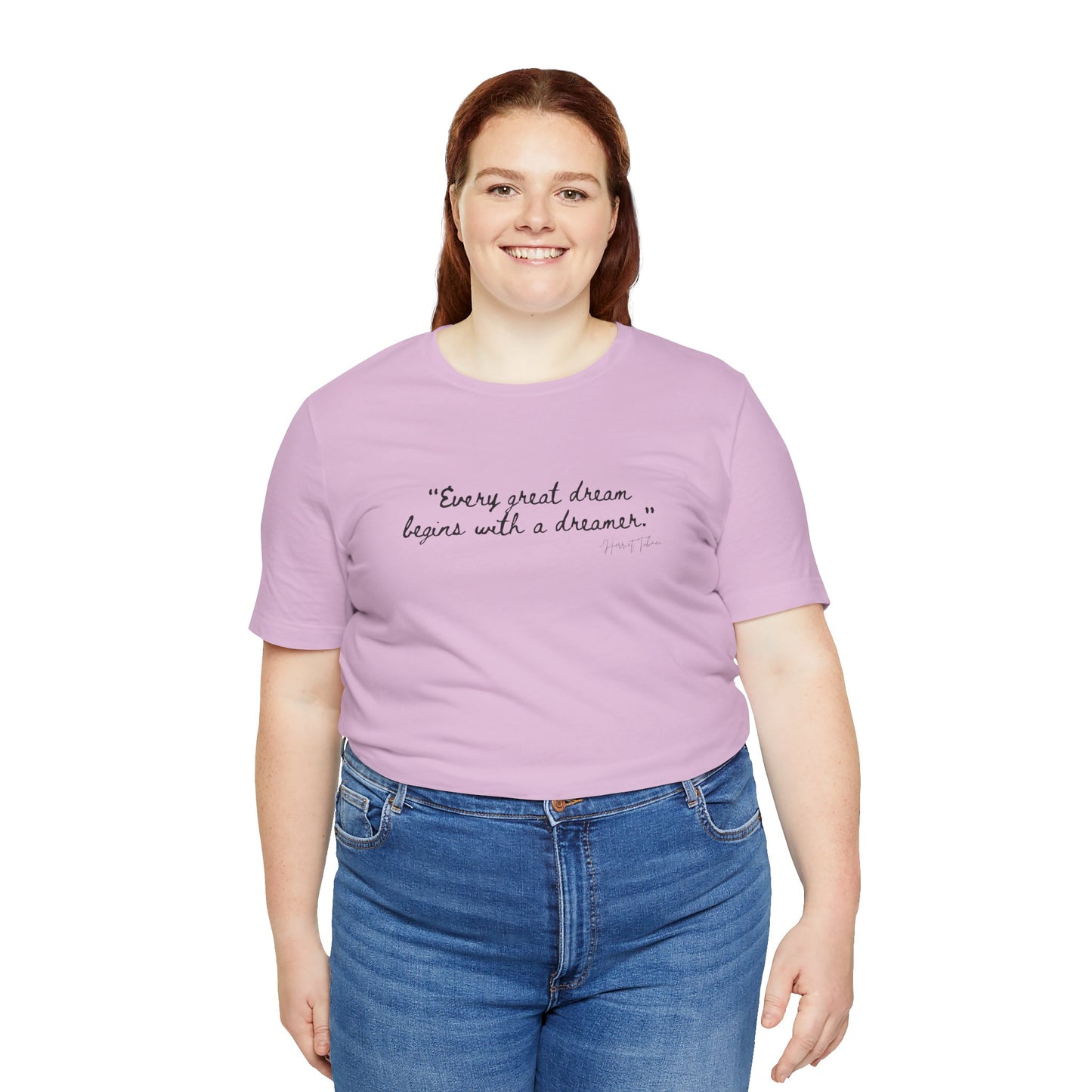 Inspirational Dreamer Tee - Unisex Jersey Short Sleeve T-Shirt