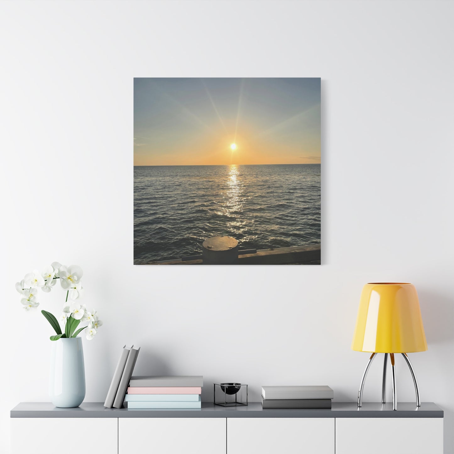 Serene Sunset Canvas Wall Art