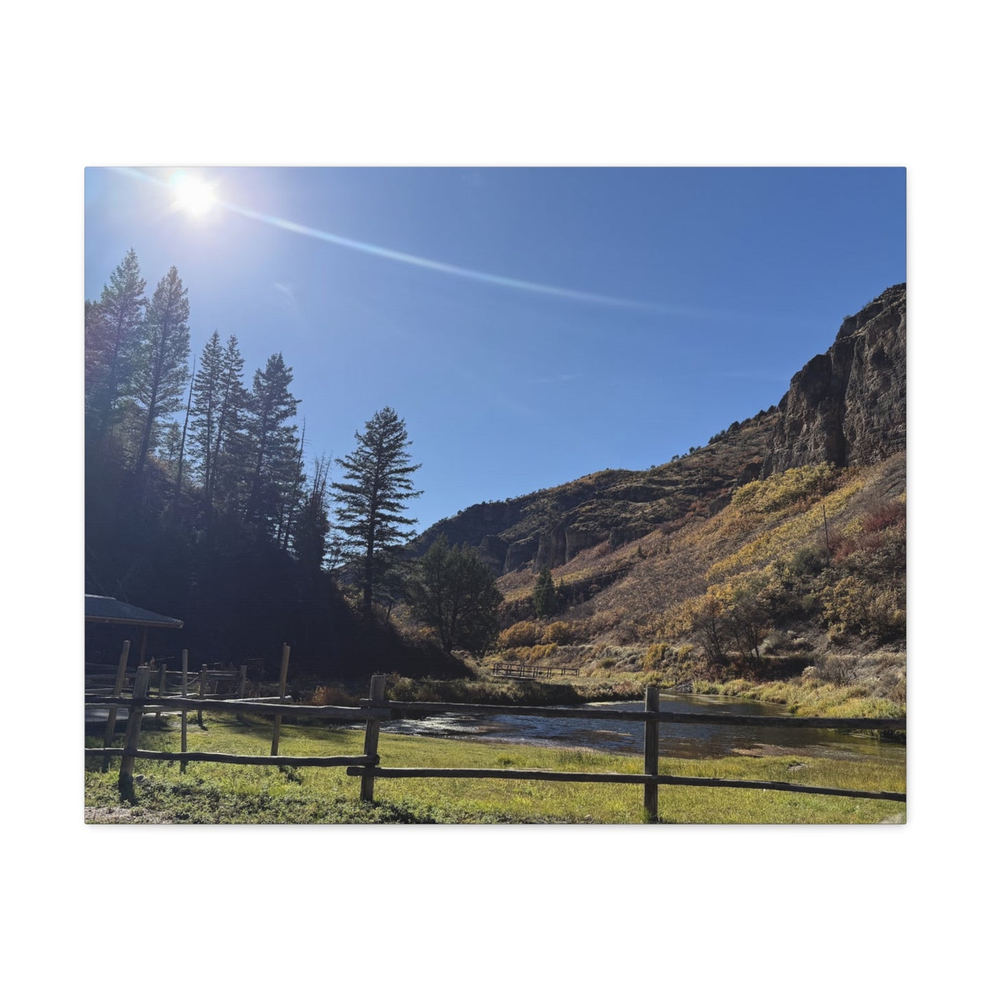 Scenic Nature Canvas Print - Relaxing Landscape Wall Art
