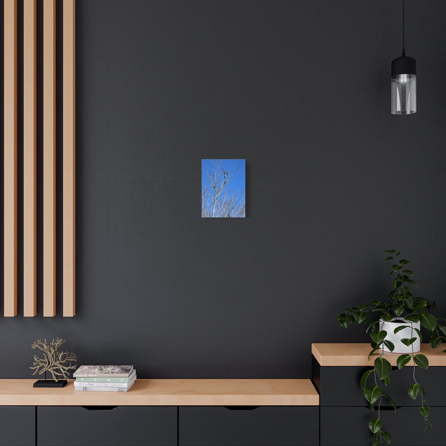 Serene Bird Canvas Wall Art - Tranquil Nature Decor for Home and Office
