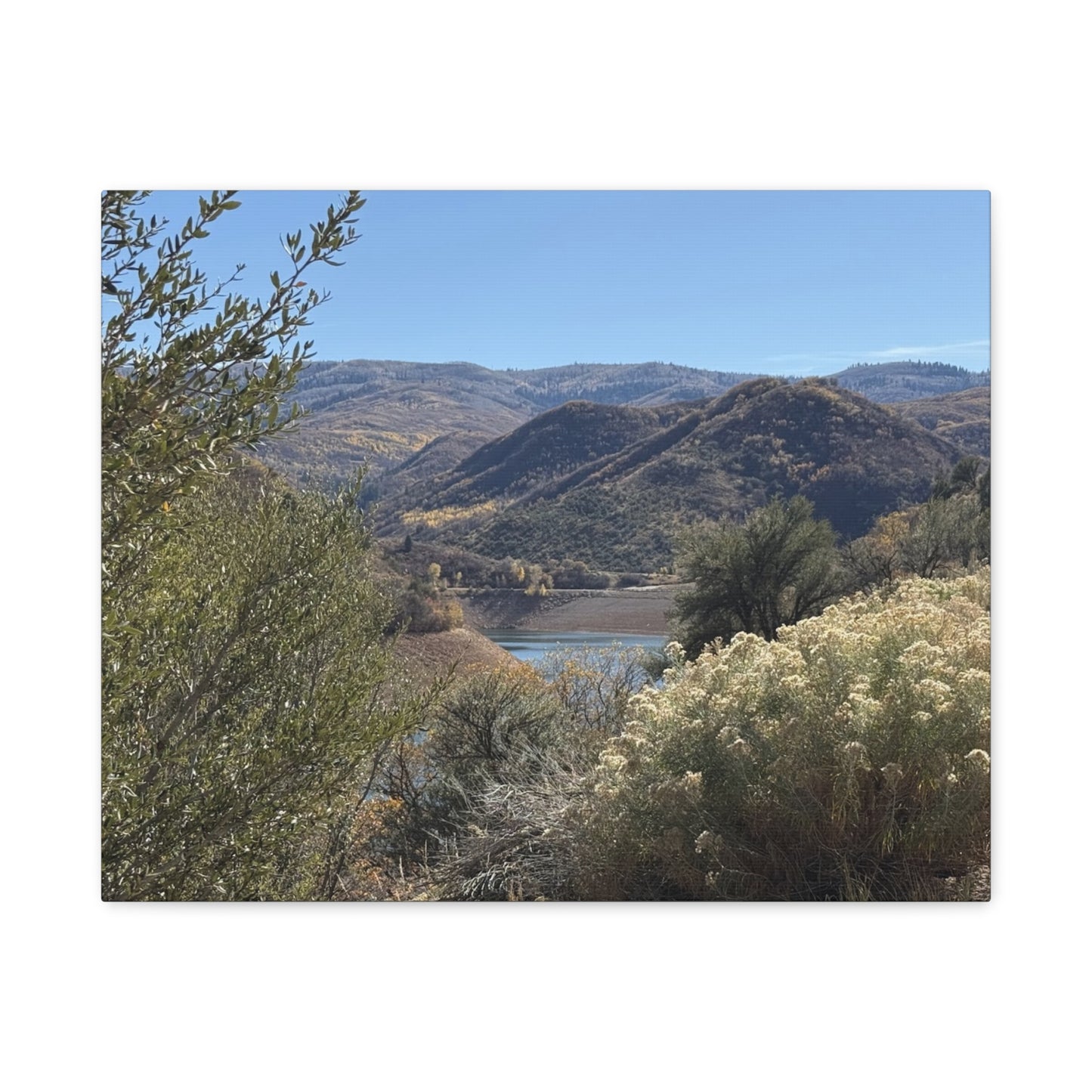 Serene Landscape Canvas Wall Art - Tranquil Nature Scene for Home Decor