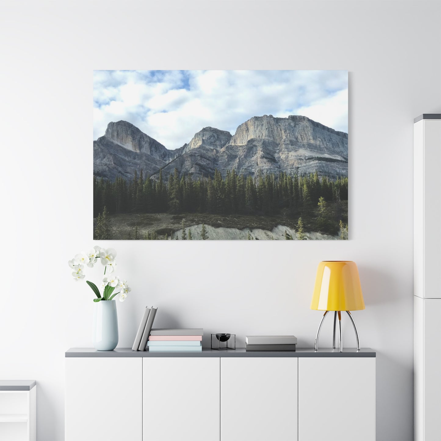 Mountain Landscape Canvas Wall Art