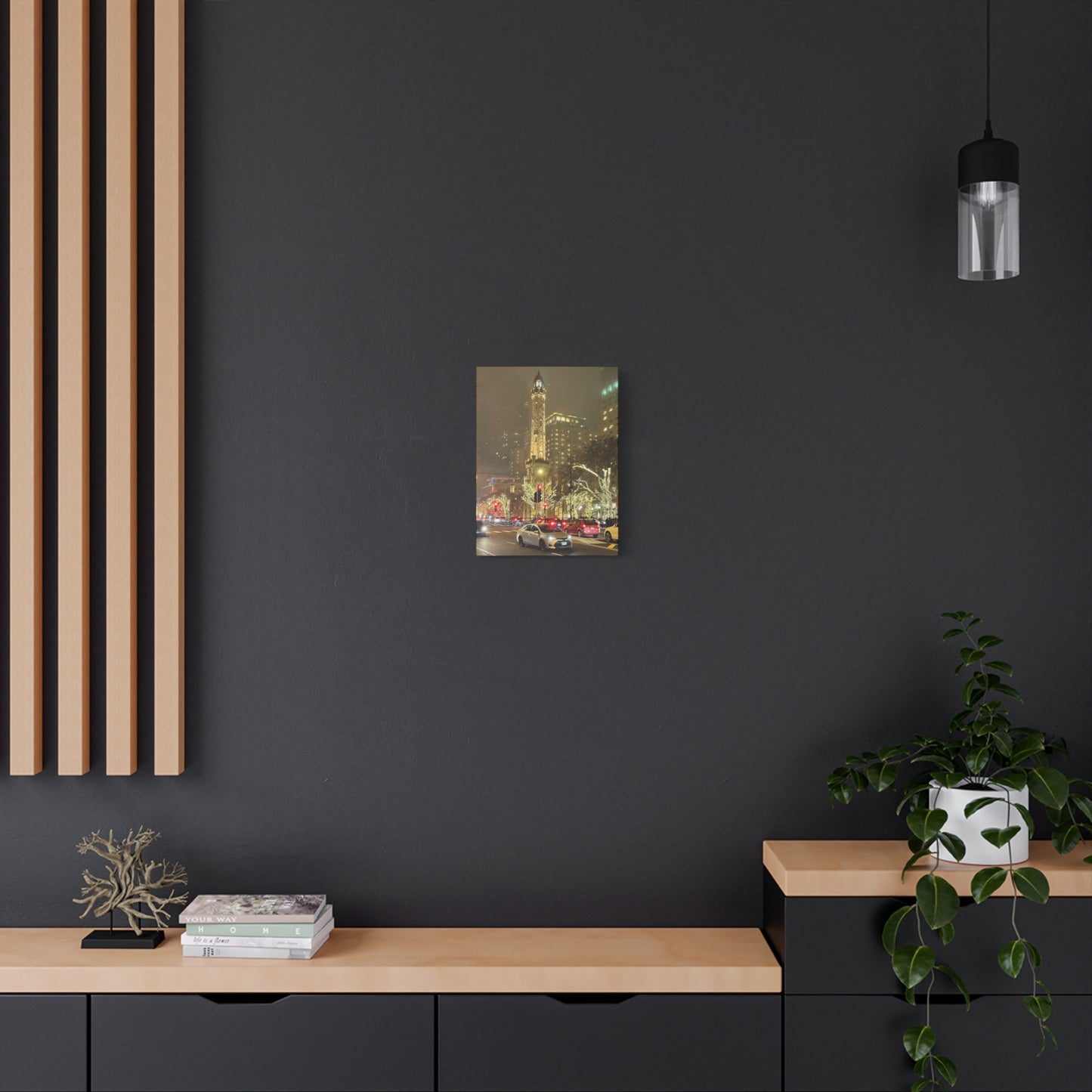 City Lights Wall Art - Water Tower