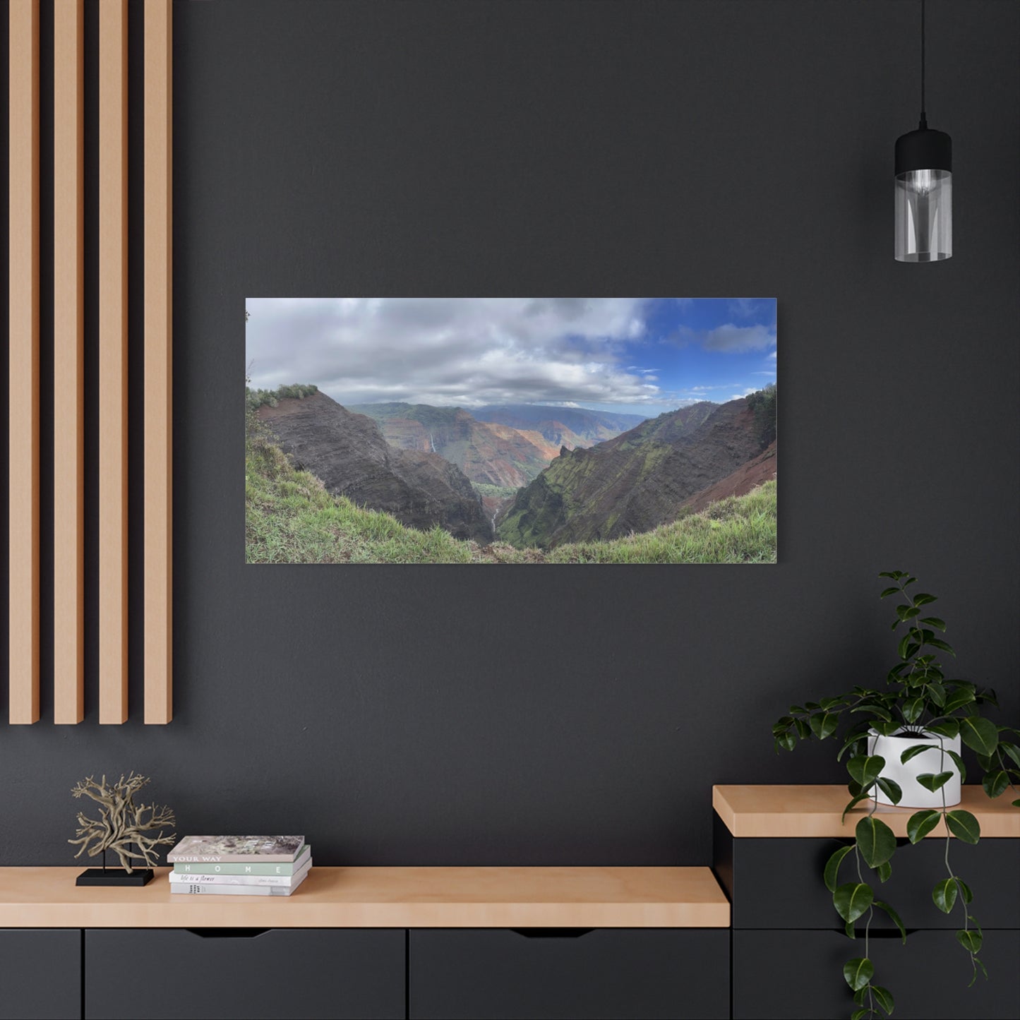 Waimea Canyon Hawaii Canvas Wall Art