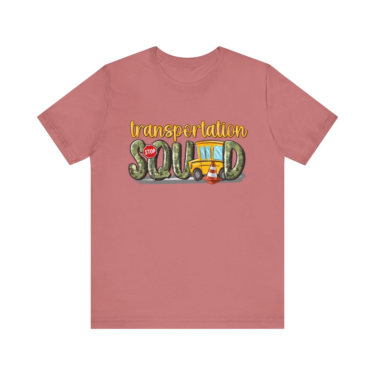 Funny Transportation Squad Unisex Jersey Tee