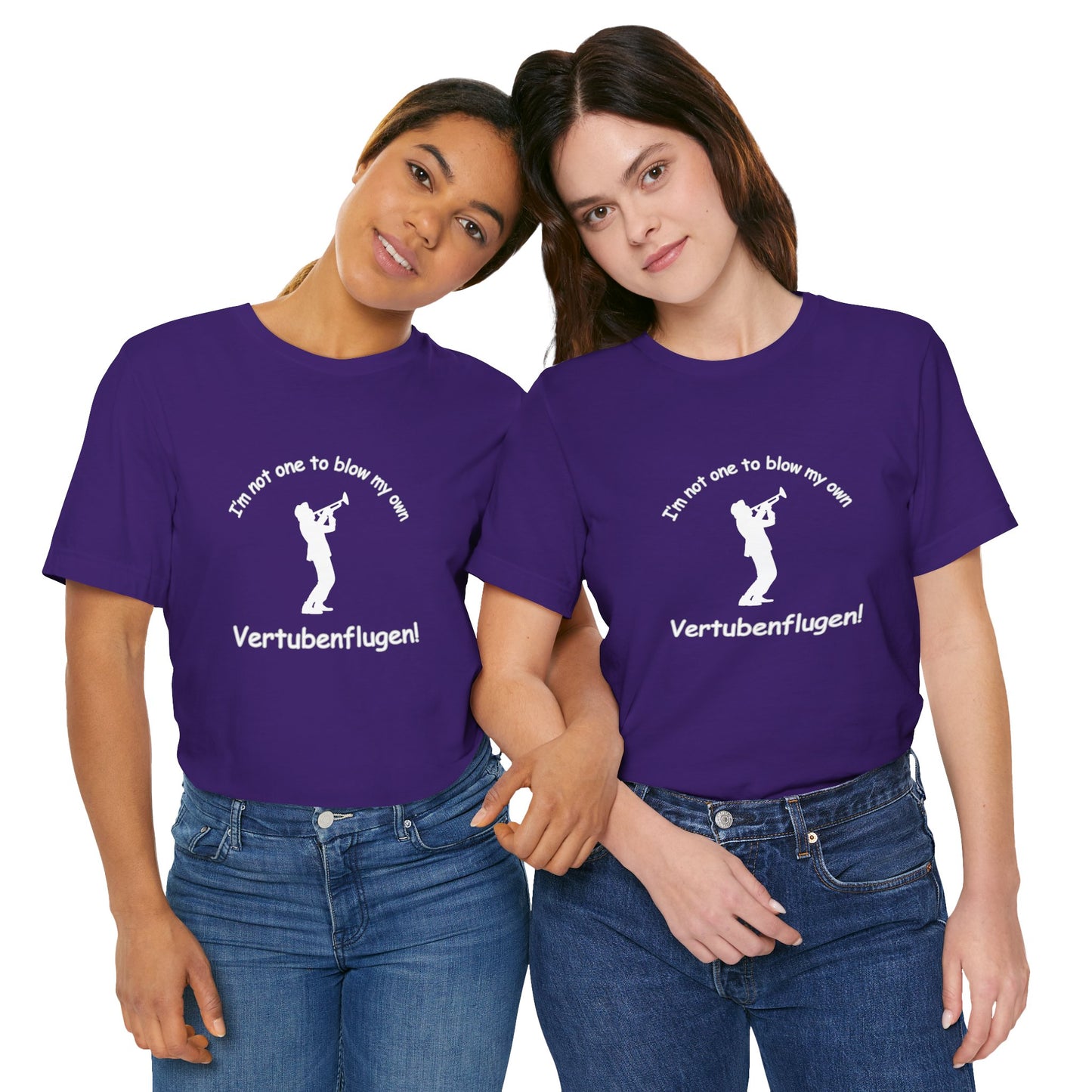Funny Musician Unisex Jersey Short Sleeve Tee - "I'm Not One To Blow My Own Vertubenflugen!" Golden Girls Rose St. Olaf
