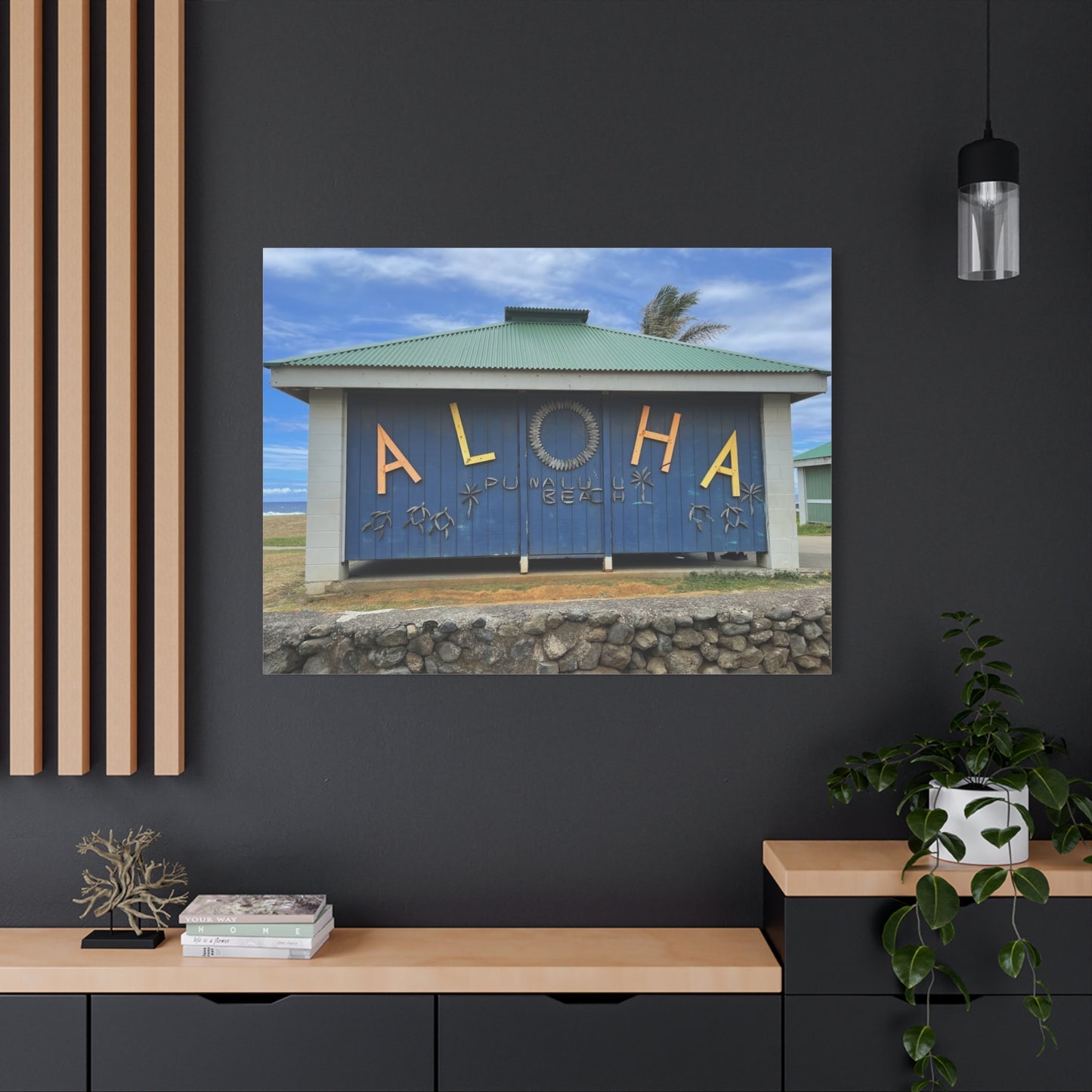 Aloha Beach Gallery Canvas Art | Tropical Home Decor