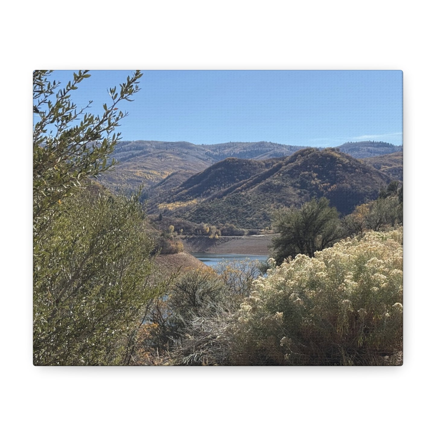 Serene Landscape Canvas Wall Art - Tranquil Nature Scene for Home Decor