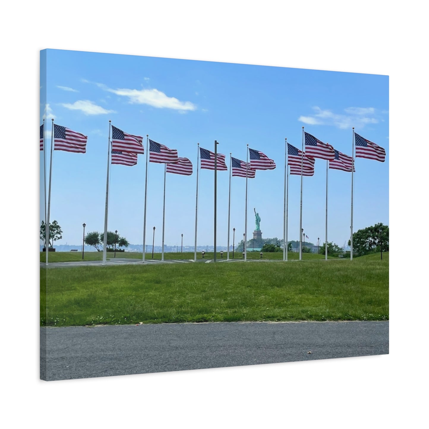 Statue of Liberty Canvas Wall Art - Patriotic Decor