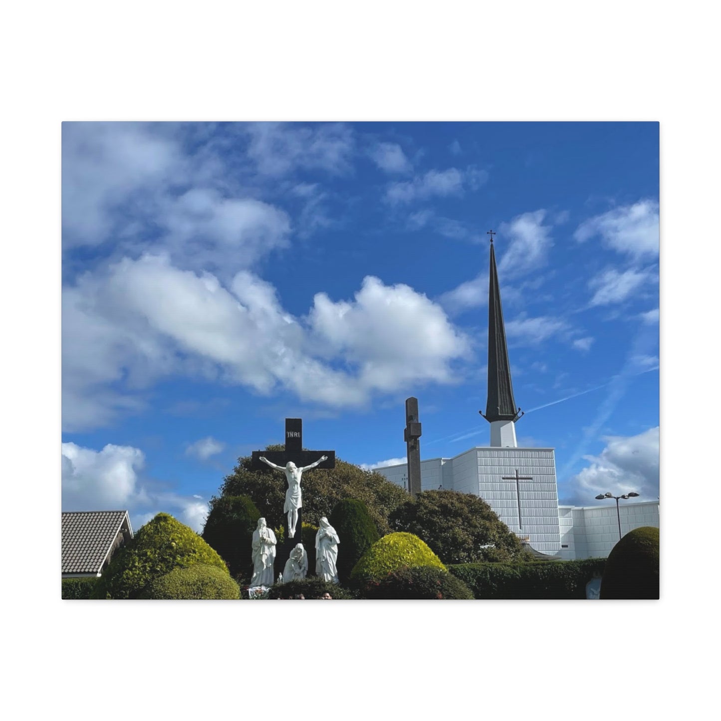 Religious Wall Art Canvas Print - Knock Shrine - Knock Ireland