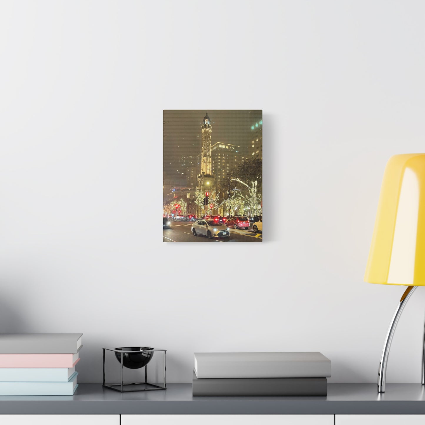 City Lights Wall Art - Water Tower