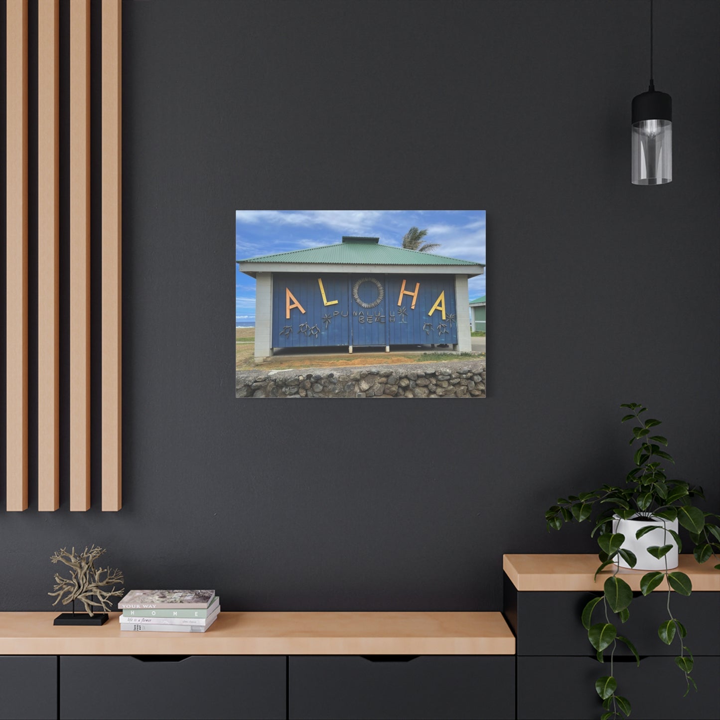 Aloha Beach Gallery Canvas Art | Tropical Home Decor