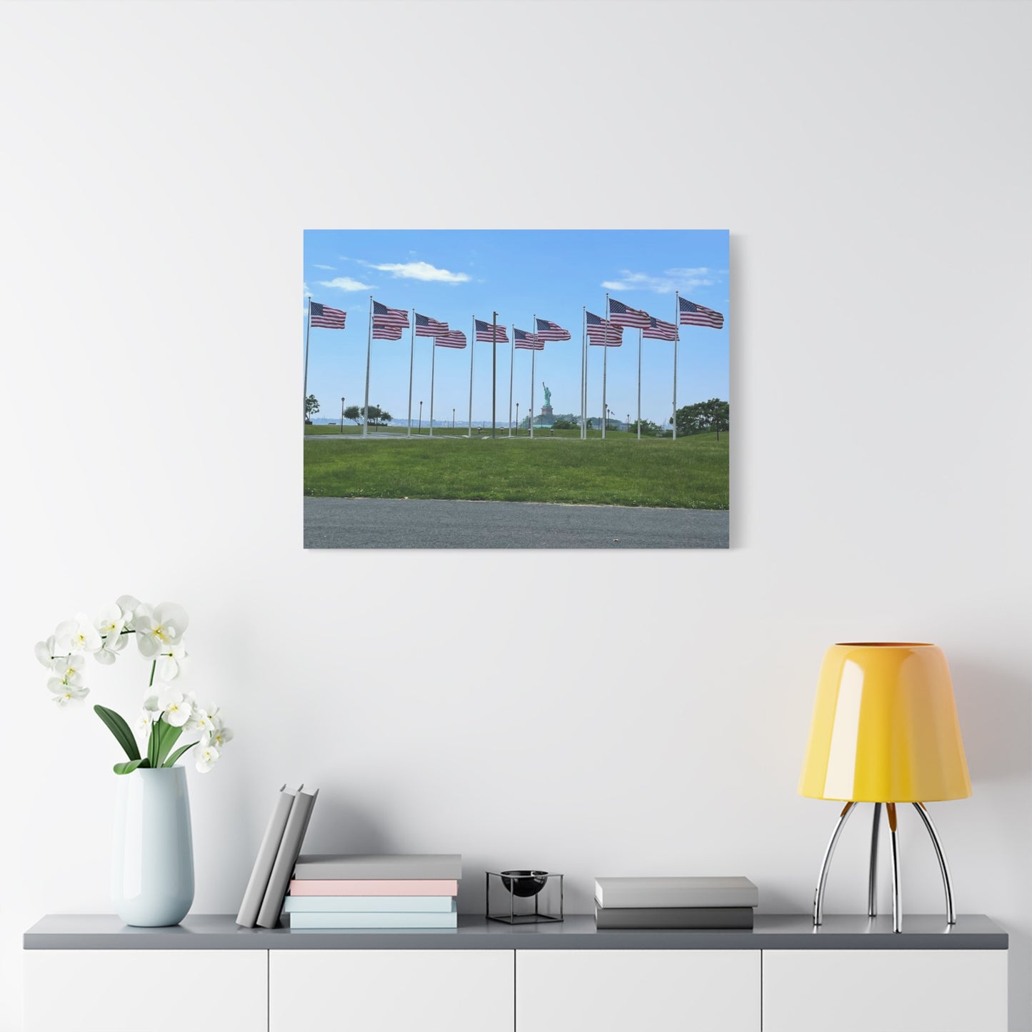 Statue of Liberty Canvas Wall Art - Patriotic Decor