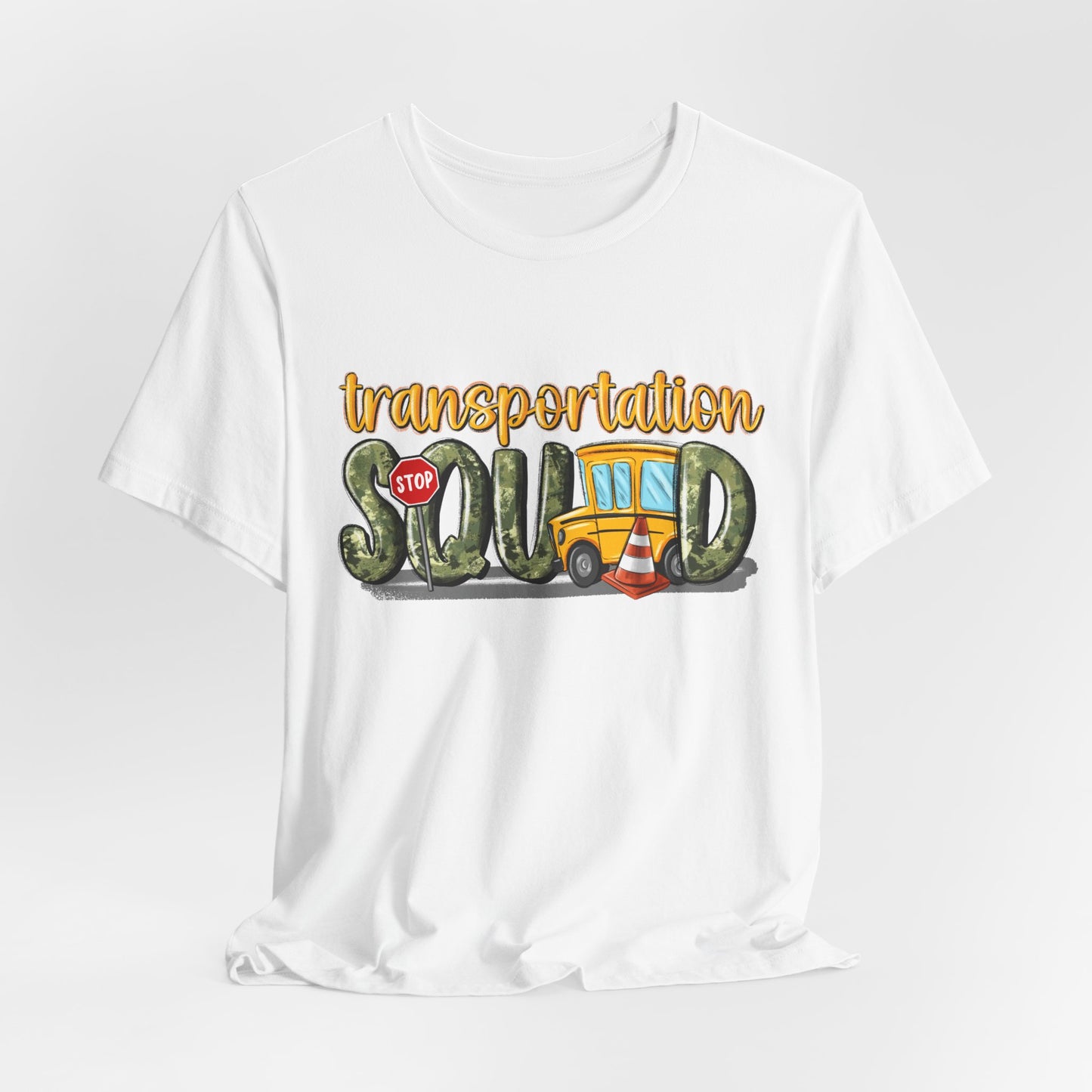 Funny Transportation Squad Unisex Jersey Tee