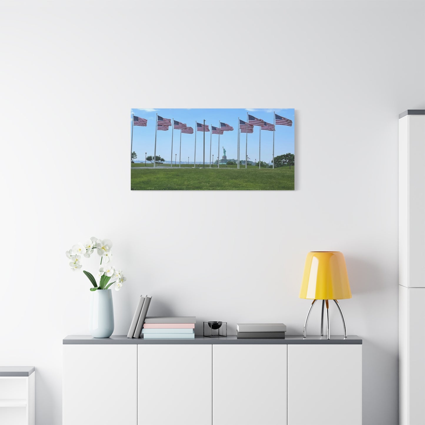 Statue of Liberty Canvas Wall Art - Patriotic Decor