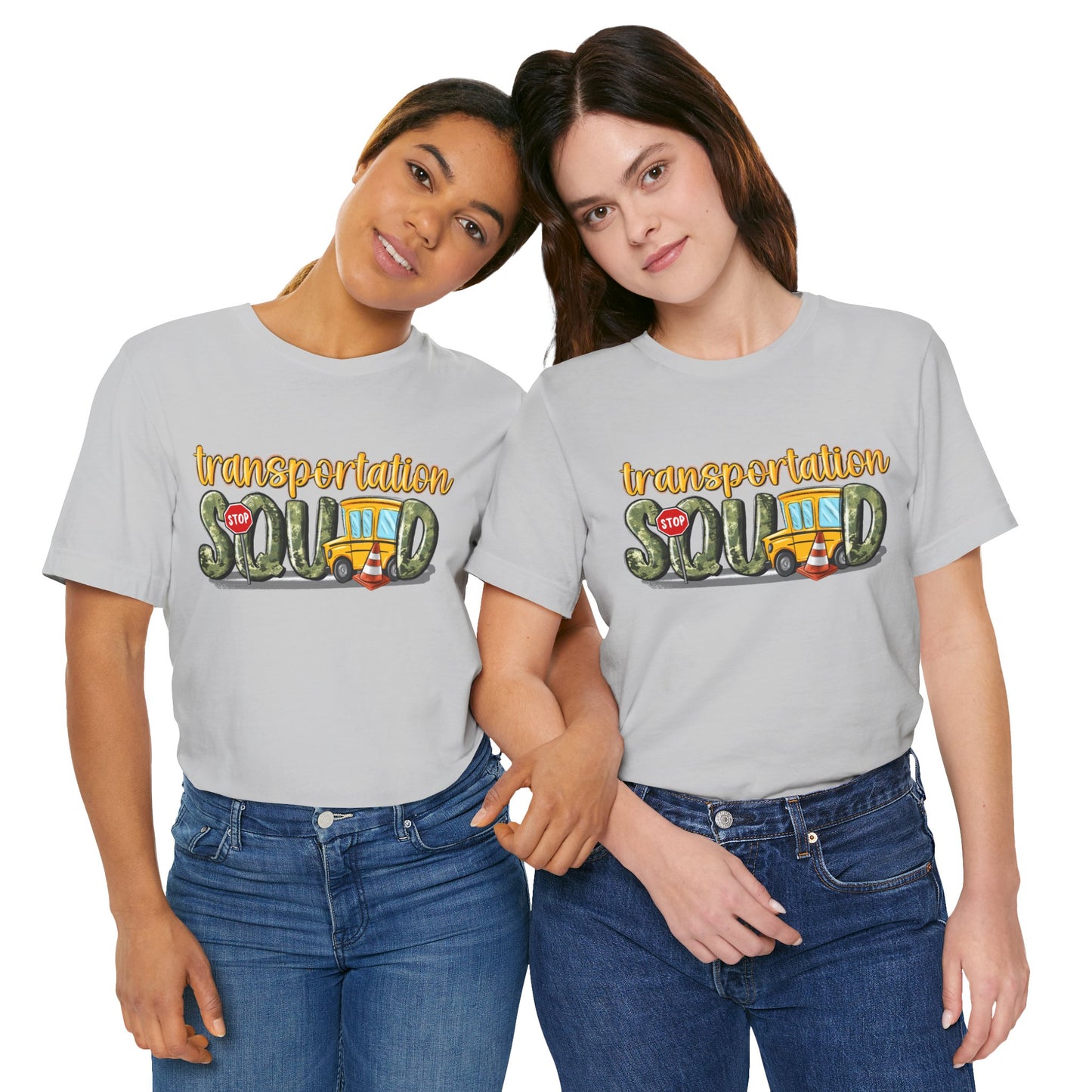 Funny Transportation Squad Unisex Jersey Tee