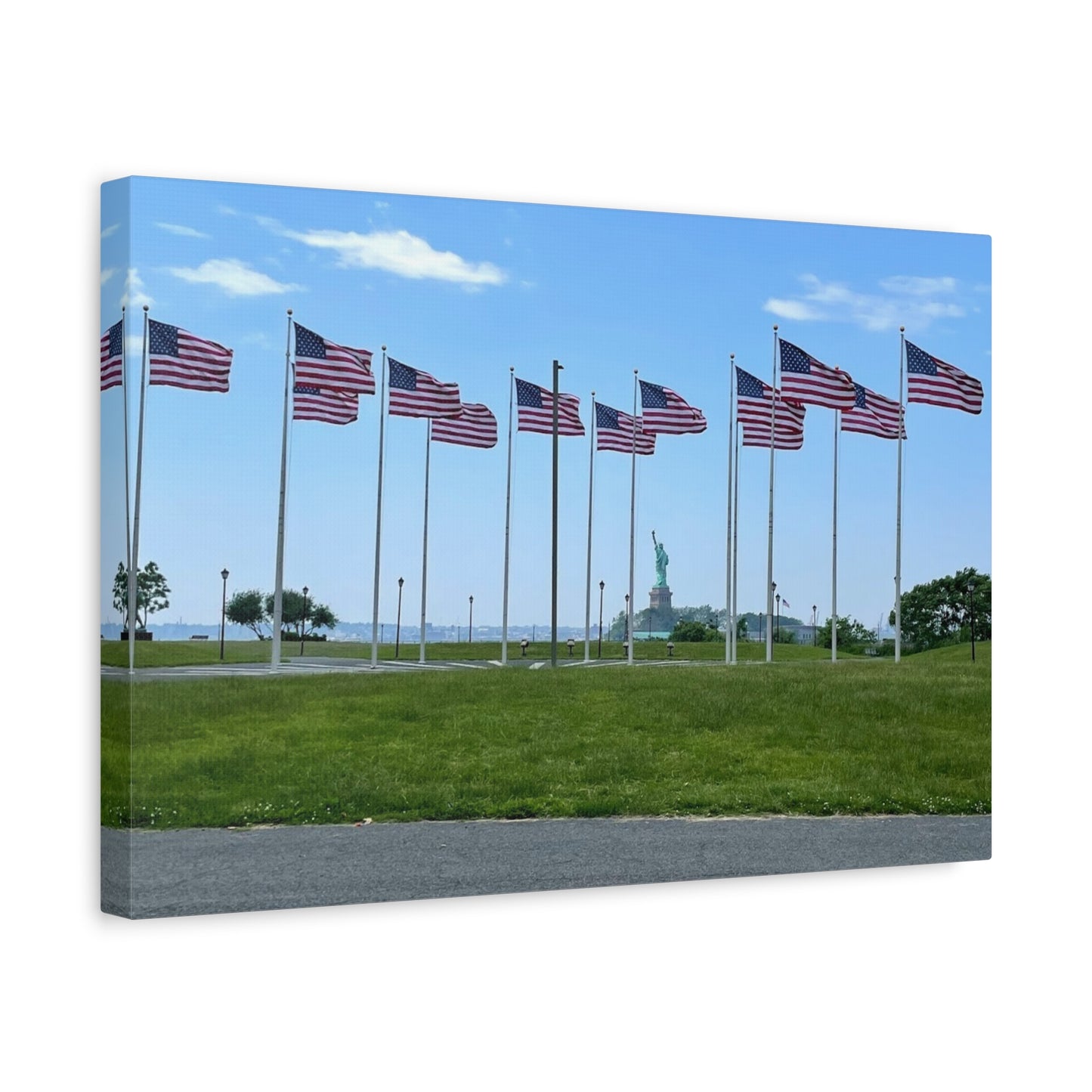 Statue of Liberty Canvas Wall Art - Patriotic Decor