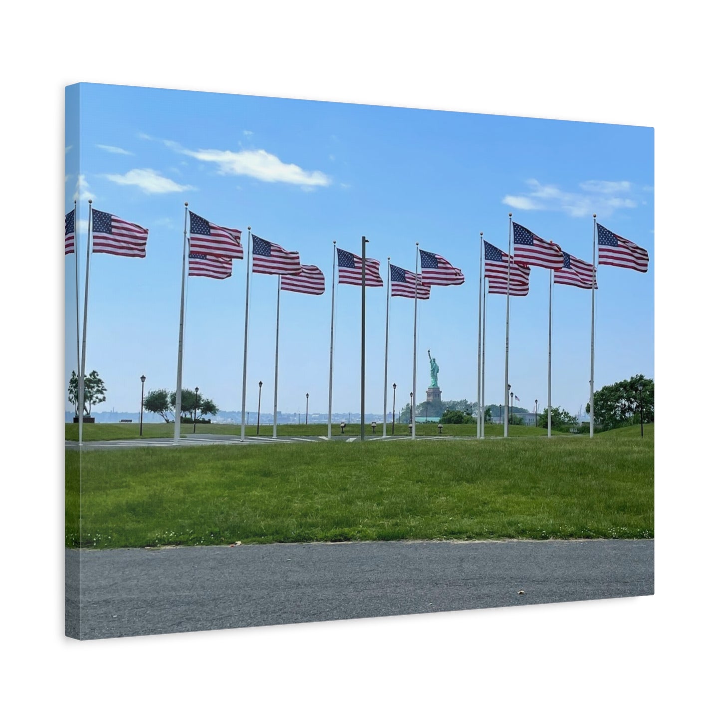 Statue of Liberty Canvas Wall Art - Patriotic Decor