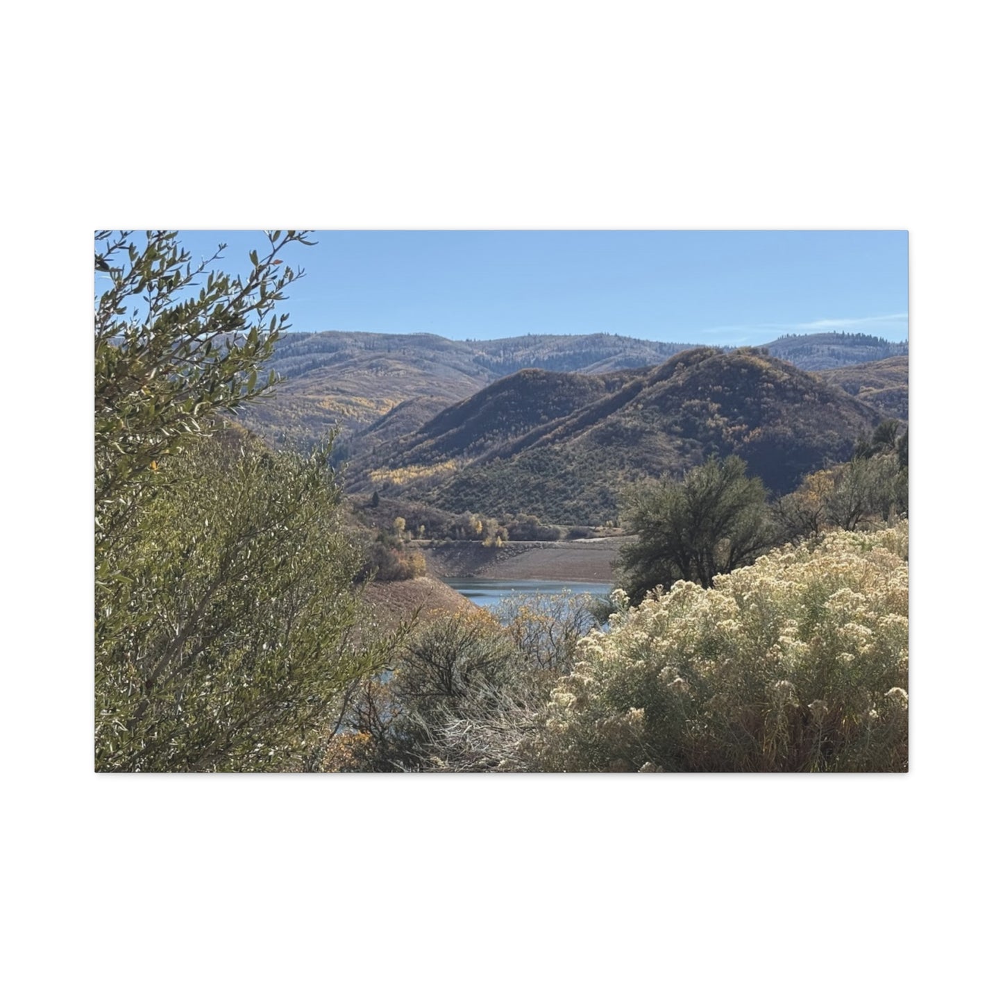 Serene Landscape Canvas Wall Art - Tranquil Nature Scene for Home Decor
