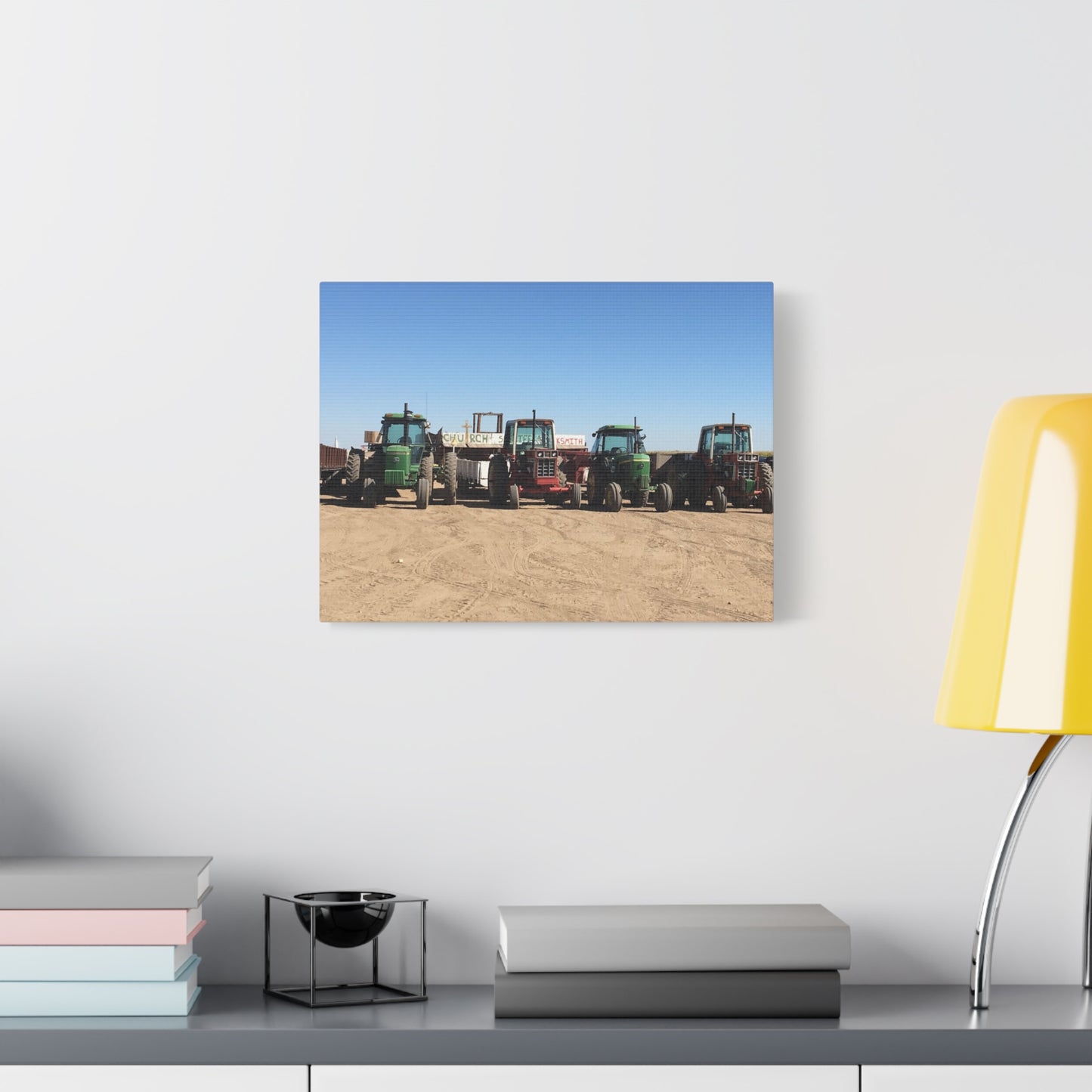 Farming Tractors Canvas Art - Stretched Matte Wall Decor
