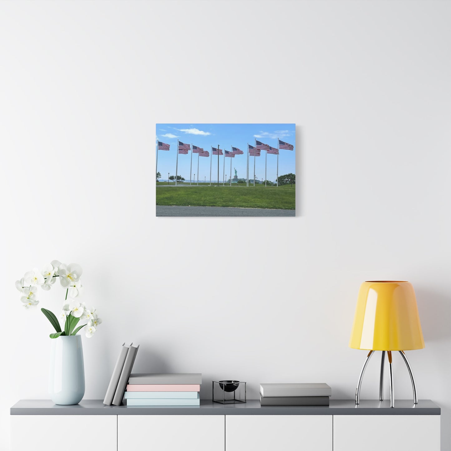Statue of Liberty Canvas Wall Art - Patriotic Decor