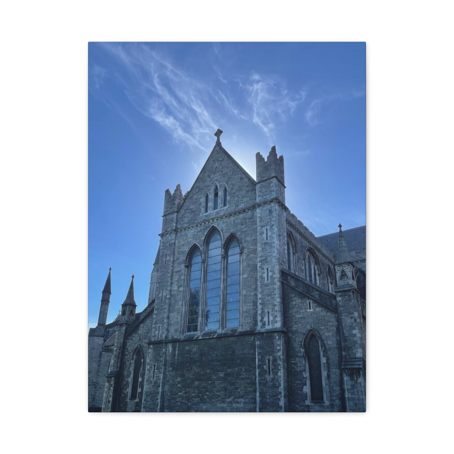 Stunning Matte Canvas Art Print, Gothic Architecture, Home Décor, Wall Art, Religious Decor, Gift for Art Lovers