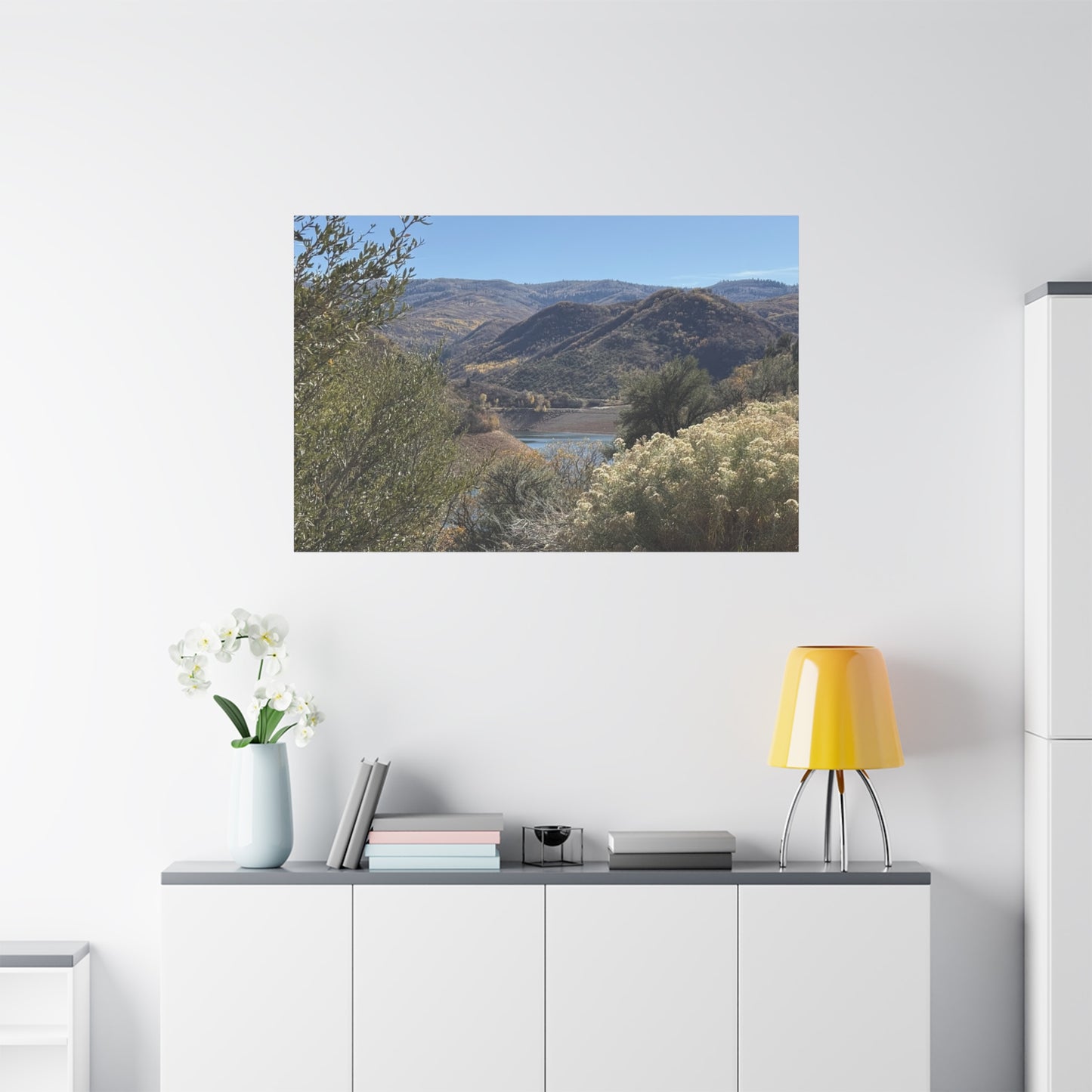 Serene Landscape Canvas Wall Art - Tranquil Nature Scene for Home Decor