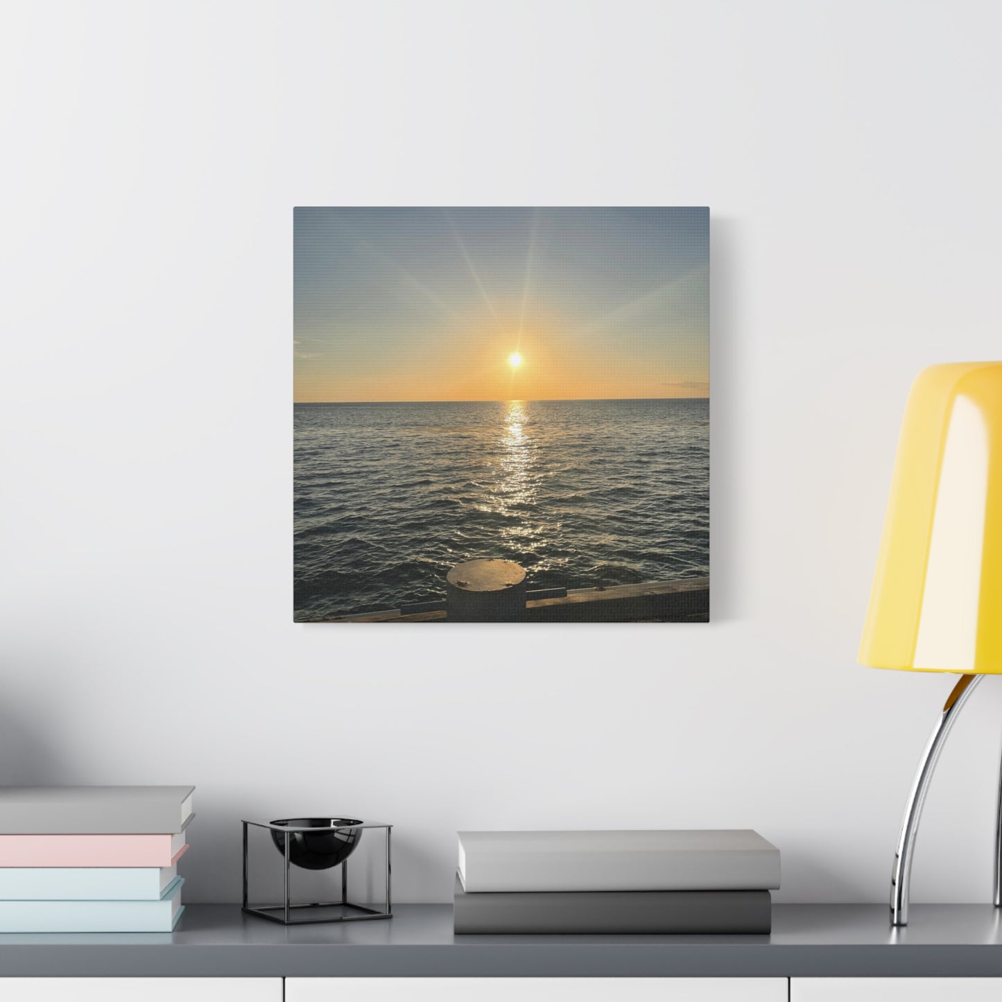 Serene Sunset Canvas Wall Art