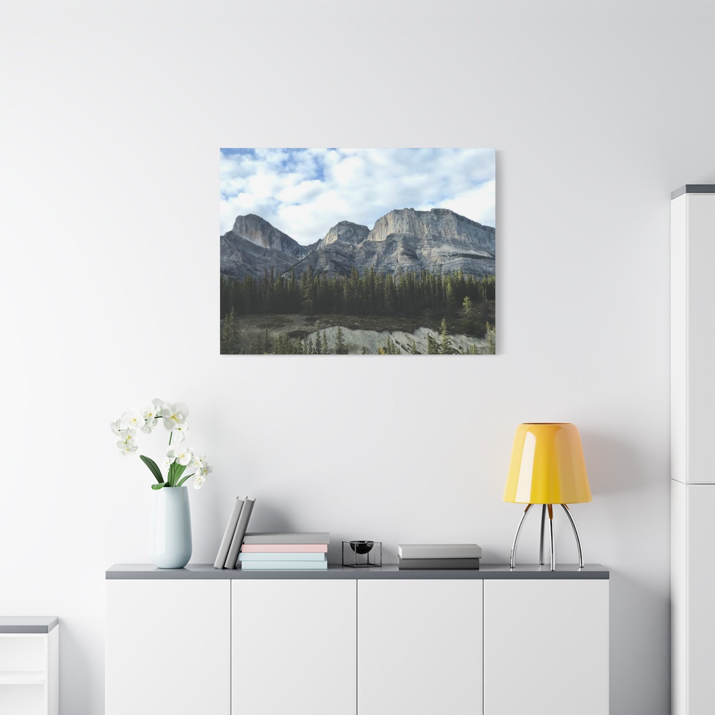 Mountain Landscape Canvas Wall Art