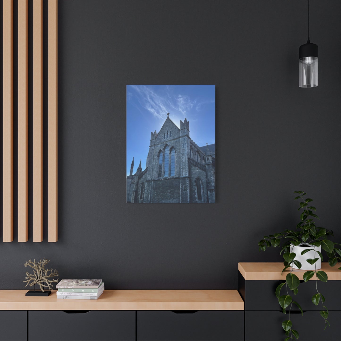 Stunning Matte Canvas Art Print, Gothic Architecture, Home Décor, Wall Art, Religious Decor, Gift for Art Lovers
