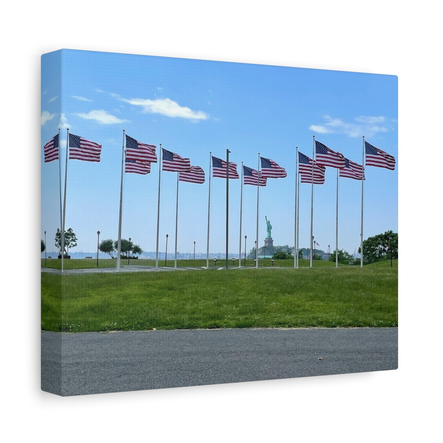 Statue of Liberty Canvas Wall Art - Patriotic Decor