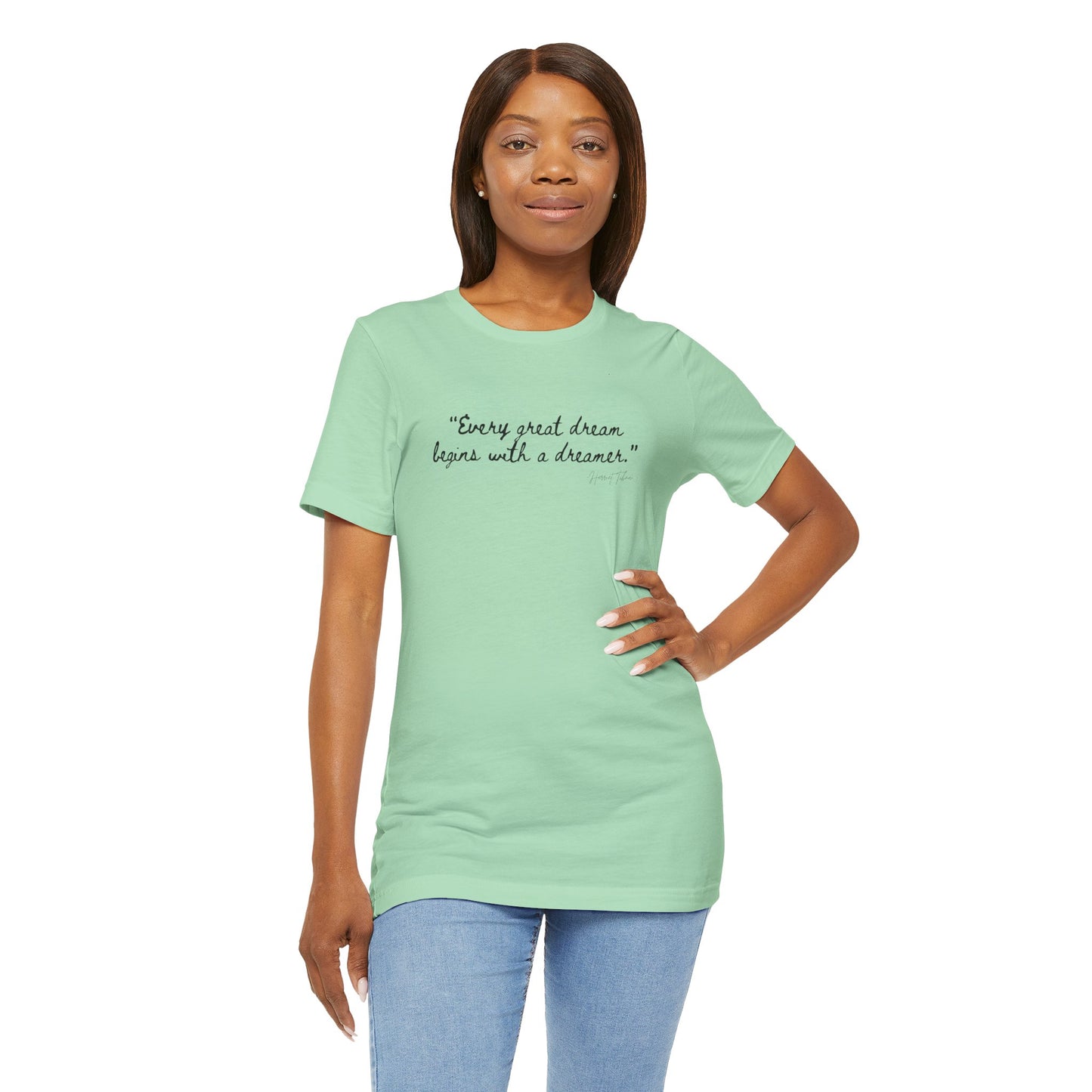 Inspirational Dreamer Tee - Unisex Jersey Short Sleeve T-Shirt