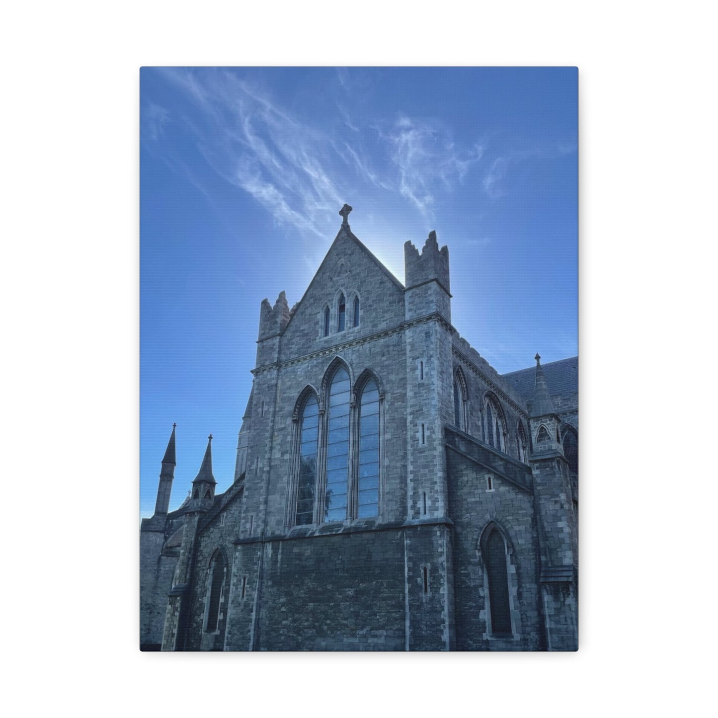 Stunning Matte Canvas Art Print, Gothic Architecture, Home Décor, Wall Art, Religious Decor, Gift for Art Lovers