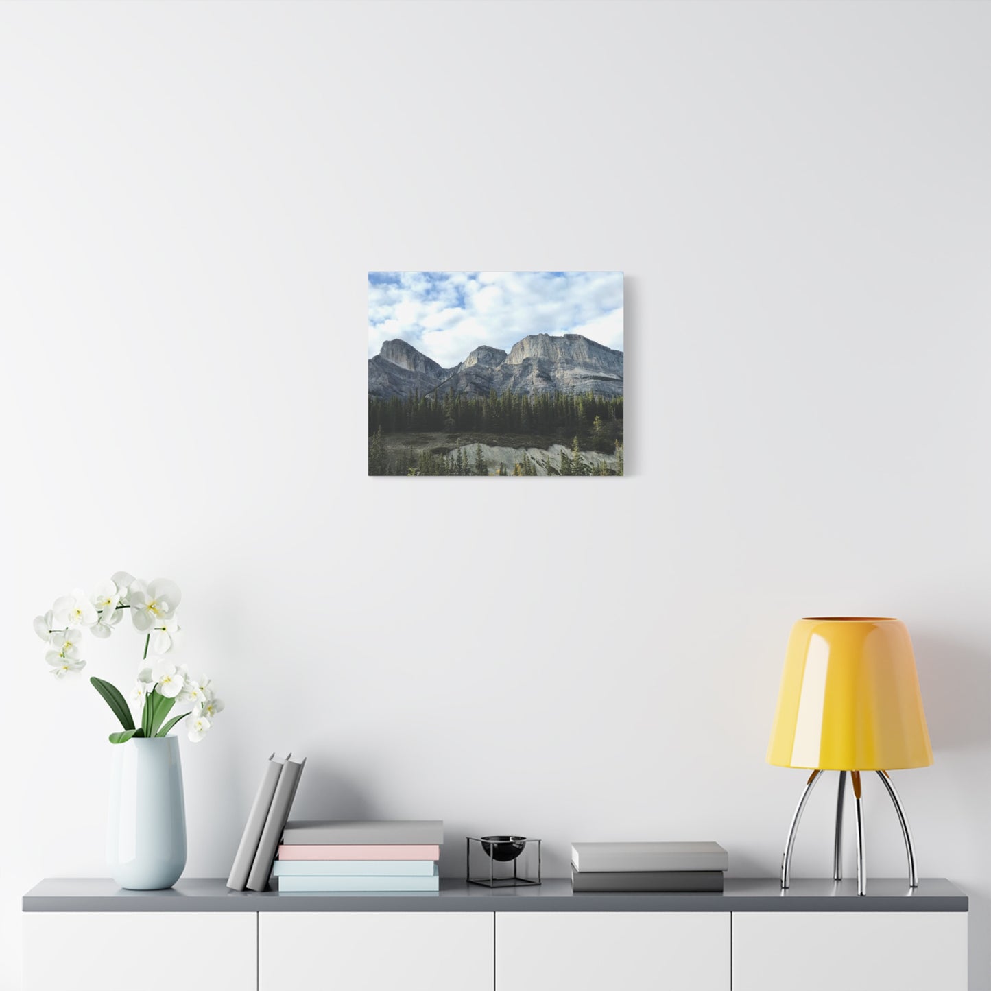 Mountain Landscape Canvas Wall Art