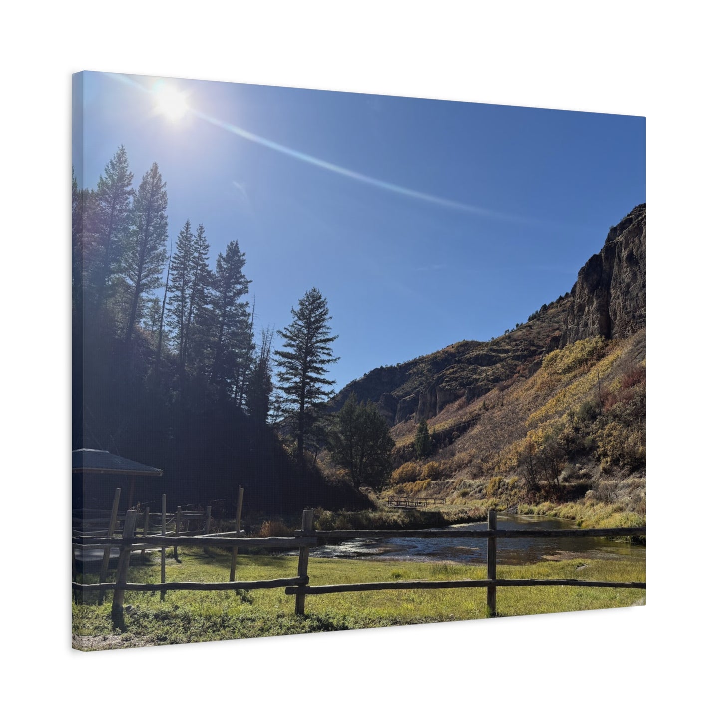 Scenic Nature Canvas Print - Relaxing Landscape Wall Art