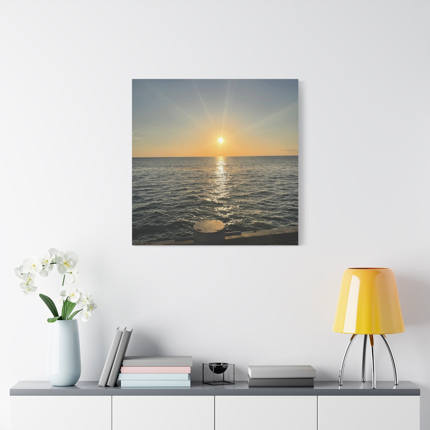 Serene Sunset Canvas Wall Art