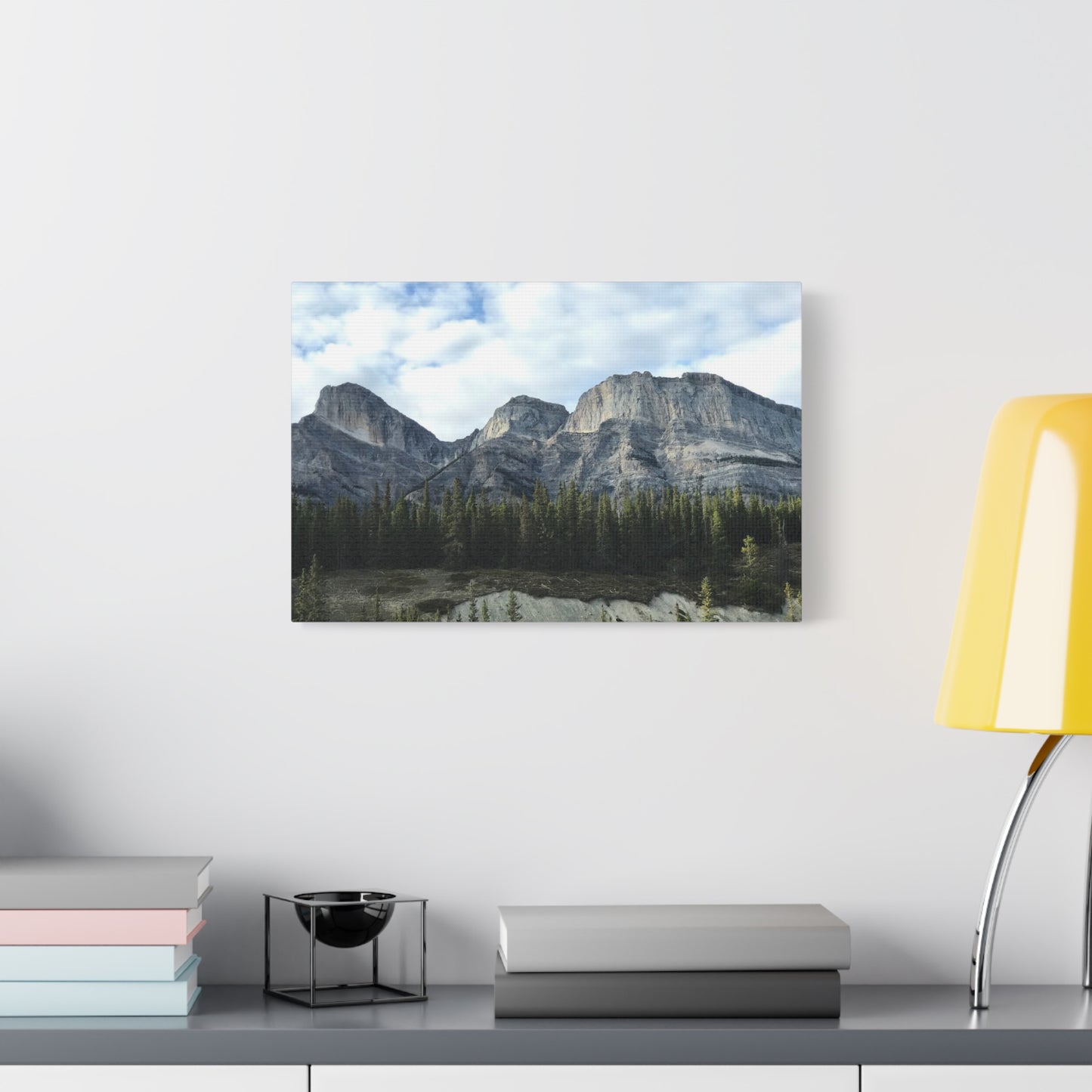 Mountain Landscape Canvas Wall Art