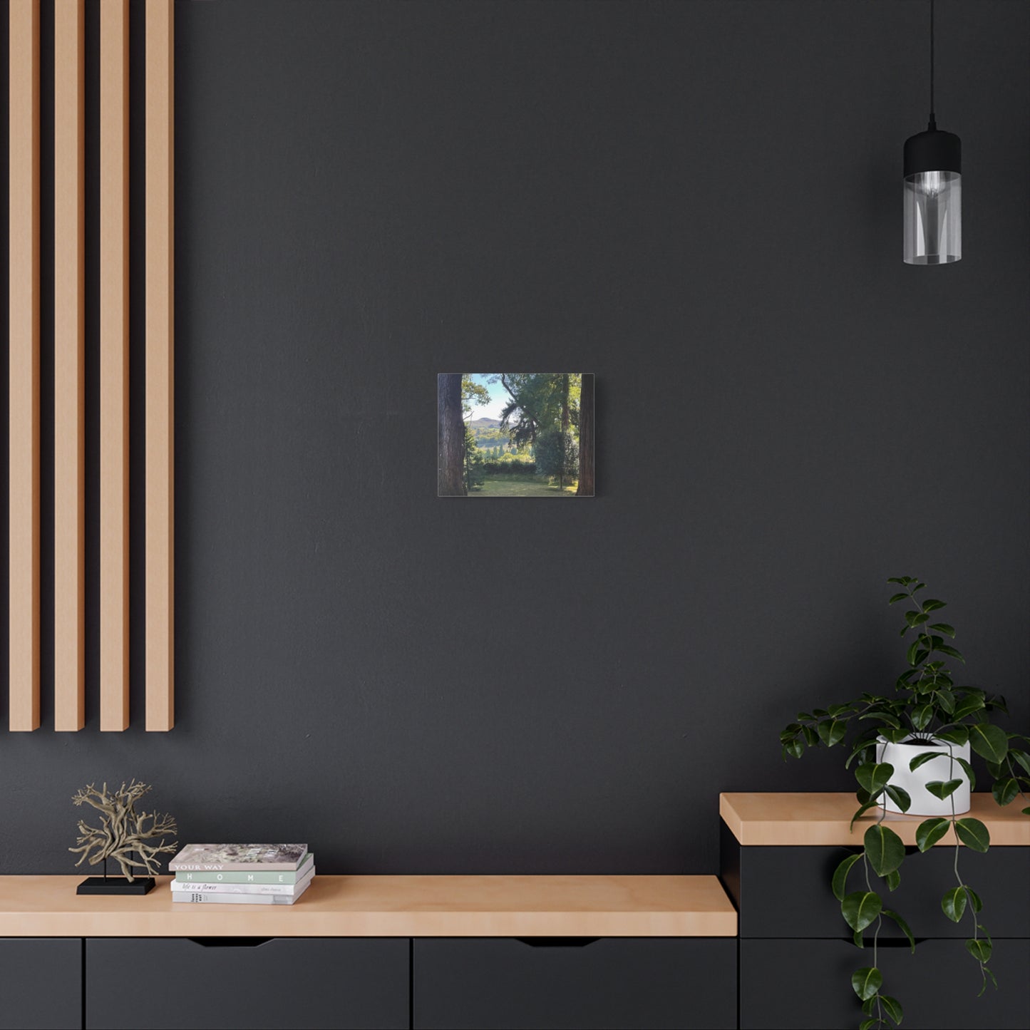Nature-Inspired Matte Canvas Wall Art - Scenic Landscape Decor