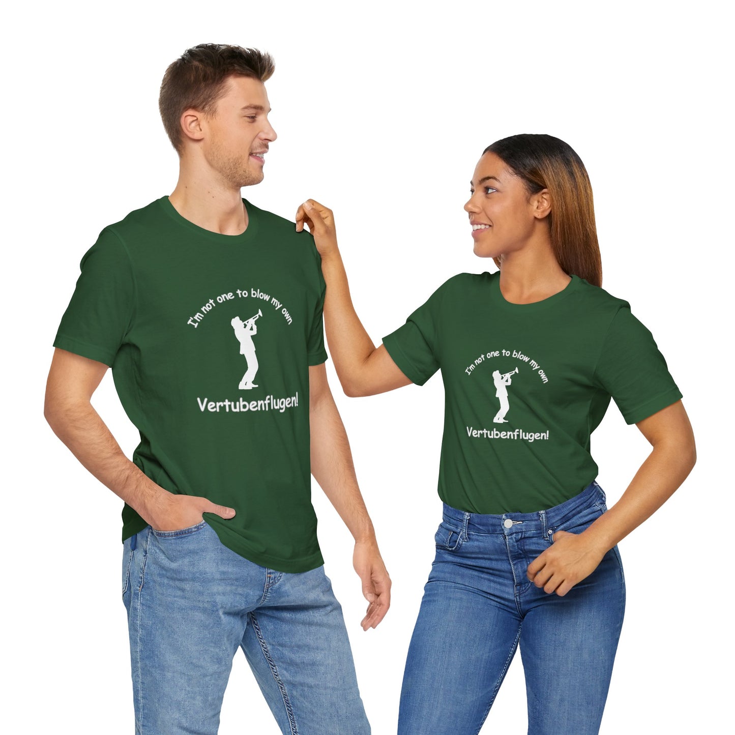 Funny Musician Unisex Jersey Short Sleeve Tee - "I'm Not One To Blow My Own Vertubenflugen!" Golden Girls Rose St. Olaf