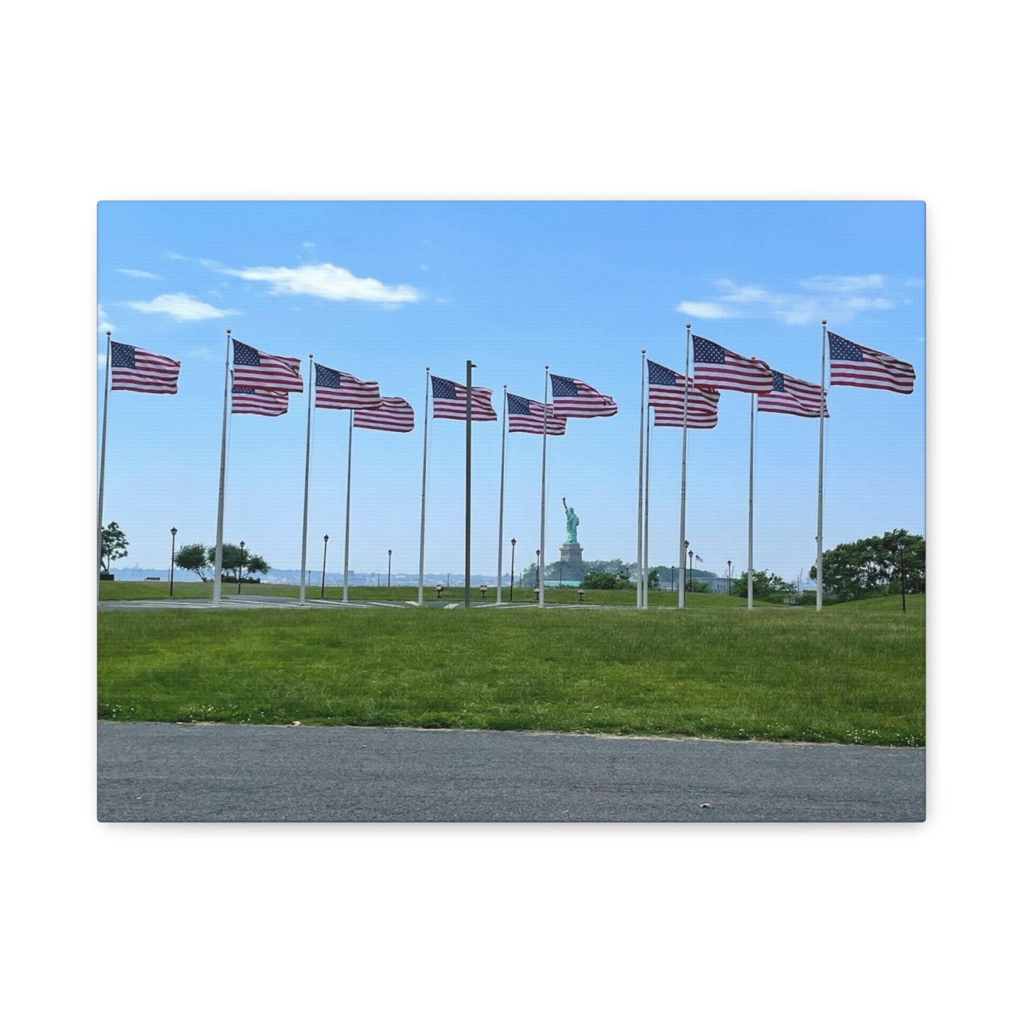 Statue of Liberty Canvas Wall Art - Patriotic Decor