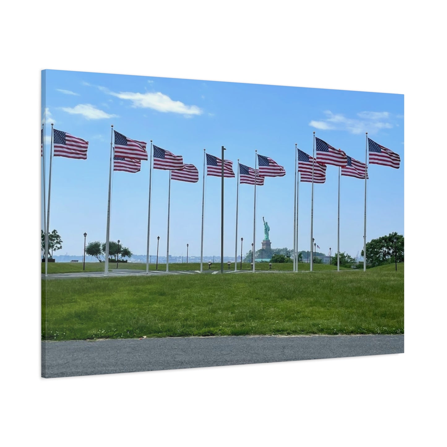 Statue of Liberty Canvas Wall Art - Patriotic Decor
