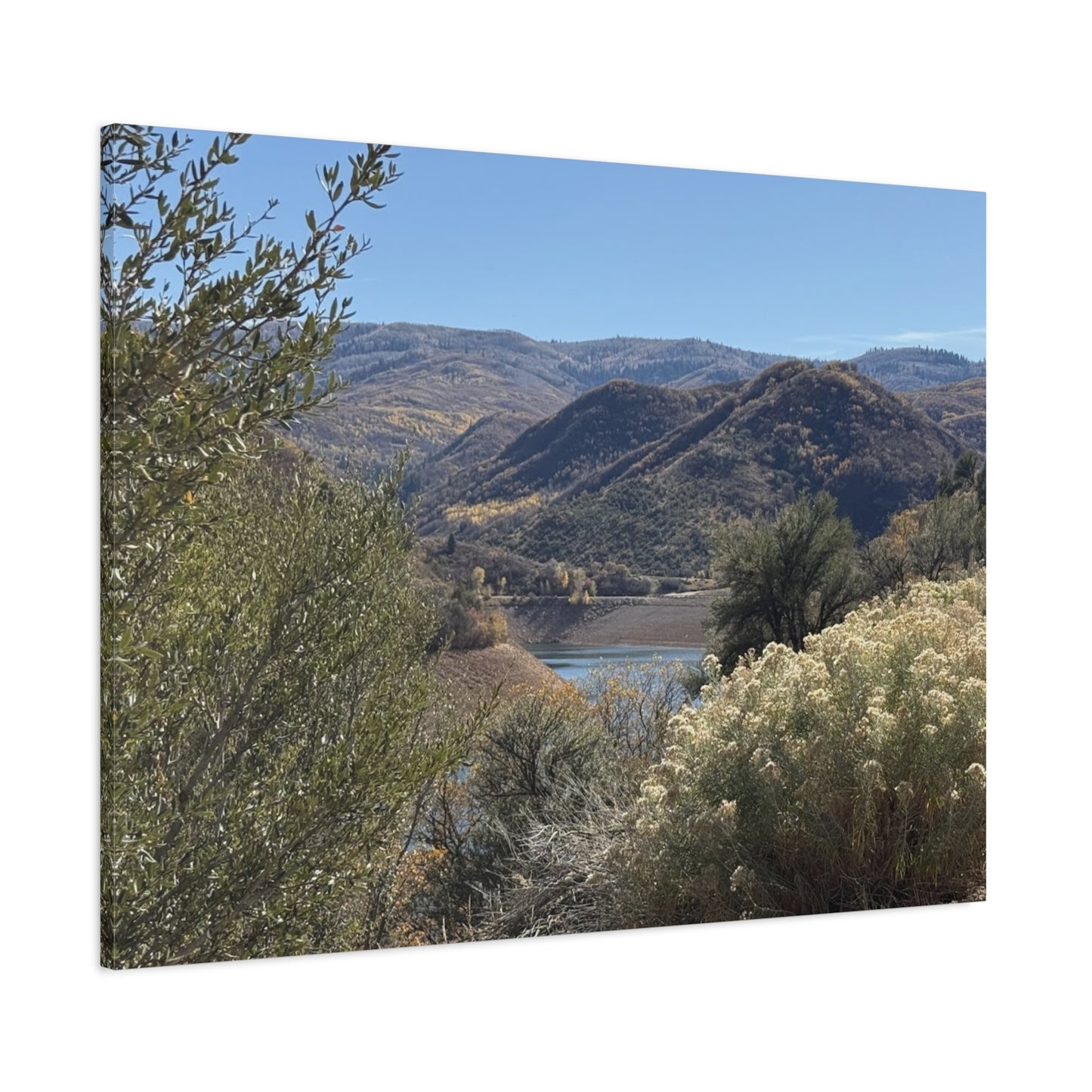 Serene Landscape Canvas Wall Art - Tranquil Nature Scene for Home Decor